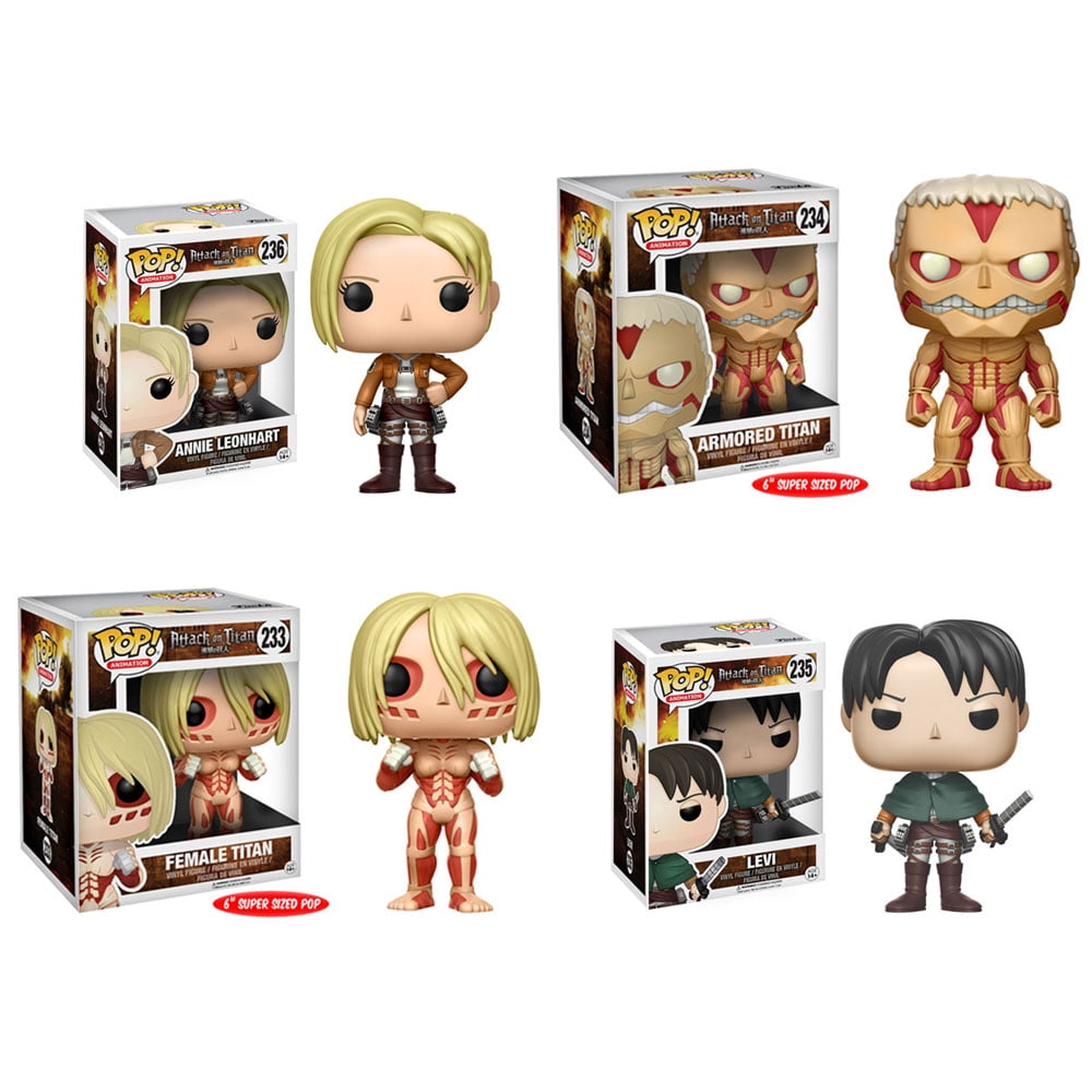 levi attack on titan funko pop