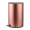 thumbnail image 1 of Bote de basura Naiovety de Acero inoxidable de alta capacidad color Oro rosa, 1 of 6