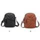 thumbnail image 2 of Guardurnaity Bolso bandolera retro de piel sintética para mujer, pequeño, de estilo retro, color negro Bolsas de mensajero y de hombro B, 2 of 6