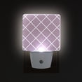 thumbnail image 3 of Pale Mauve Block Night Light 2 Pack LED Nightlight Plug into Wall Dusk to Dawn Sensor Soft White, 3 of 7