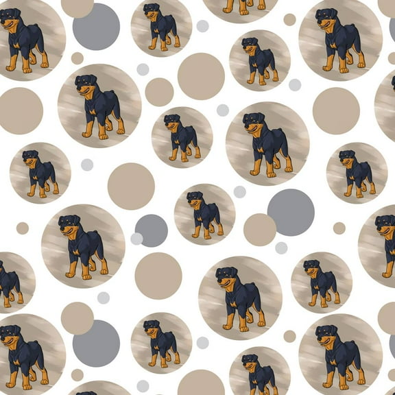 Rottweiler Dog Pet Premium Gift Wrap Wrapping Paper Roll Pattern