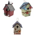 thumbnail image 1 of Casa de Pájaros Hecha a 3 Piezas shamjiam Casas de aves decorativas al aire libre, 1 of 8