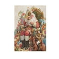 thumbnail image 5 of 28x40 inch Double-Sided Garden Flags Banners Vibrant Outdoor Decor for House Patio Outdoor Santa Claus Sitting in Chair, 5 of 6
