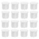 thumbnail image 1 of 50 Uds. Tapas de los extremos del riel inferior de las persianas horizontales tapones de botón del riel inferior piezas de persianas enrollables, 1 of 5