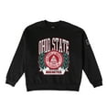 thumbnail image 5 of Women's Gameday Couture Black Ohio State Buckeyes Oversized Victory Lane Black Label Premium Sweatshirt, 5 of 5