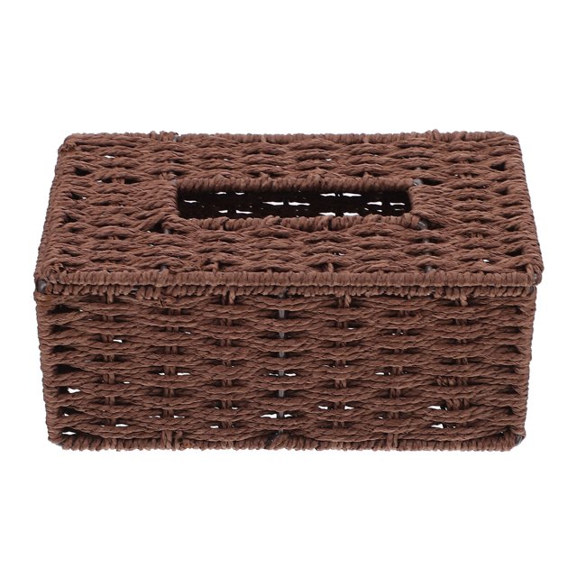 1Pc Multi-functional Kitchen Paper String Napkin Box Paper Rope Woven Paper Box