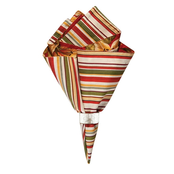 Lily Garden Reversible Cotton Single Napkin