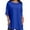 Blue, variant on Womens Fashion Workout T Shirts Plus Size Tops Summer Trendy Clothes Short Sleeve Spring Tee