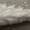 thumbnail image 6 of Nourison Aloha 9' x 12' Silver Grey Tropical Rug, 6 of 10