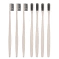 thumbnail image 5 of 10pcs Disposable Toothbrushes Bamboo Charcoal Soft Bristles Toothbrush for Hotel Travel Toiletry, 5 of 5