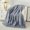 Light Grey, variant on Faux Fur Throw Blanket for Couch Cozy Fuzzy Soft Plush Thick Fluffy Fleece Bubble Blanket for Sofa Bedroom Living Room, 51x63 Inches Camel