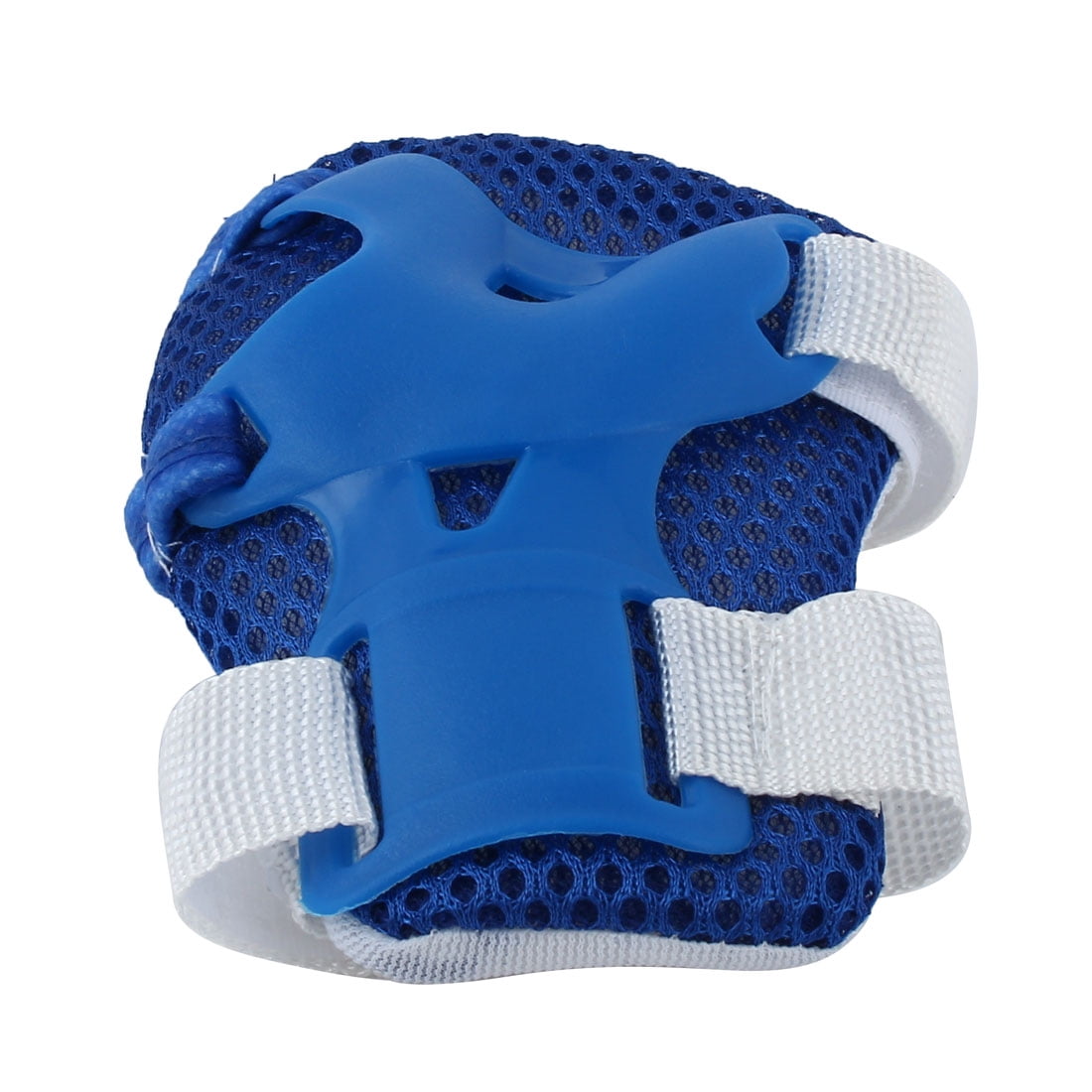 Unique Bargains 6pcs Kids Bicycle Roller Blading Wrist Elbow Knee Pads Protector Gear Blue