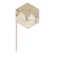 thumbnail image 1 of Along the Way to the Silk Road Map Toothpick Flags Cupcake Picks Party Celebration, 1 of 3