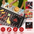thumbnail image 3 of Juego de juguetes de cocina AuroTops, 35 unidades, parrilla de barbacoa para niños de 3 a 7 años, 3 of 7