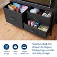 thumbnail image 6 of 20–29 Gallon Aquarium & Reptile Terrarium Stand, Heavy-Duty Metal Fish Tank Stand with Cabinet, Double Shelf Storage, Supports Up to 330 lbs, 6 of 9