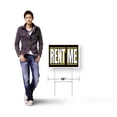 thumbnail image 4 of Rent Me Yard Sign 10 Pack of 12 Inch x 16 Inch Double Sided Weatherproof Heavy-Duty Plastic with Stake | Equipment Rentals, Clear Messaging, Professional Signage | Made in USA, 4 of 7