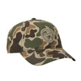 thumbnail image 2 of Outdoor Cap Woodland Camo Dad Hat – Unstructured Low Profile, Tuck Closure, One Size, 2 of 8