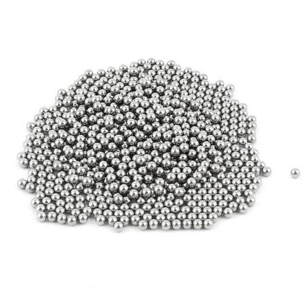 Silver Tone 4mm Bearing Steel Balls Bicycle Bike Spare Parts 750