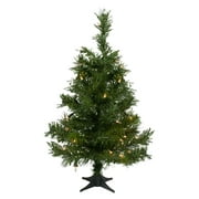 2 'Pré-éclairage médium royal arbre de Noël artificiel - Lumières transparentes