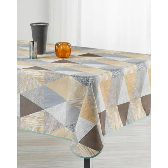 Rombo 100% Polyester, Stain Resistant Tablecloth 137 x 59 inch