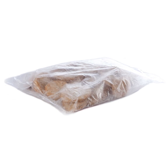 Dominex Round Breaded Peeled Eggplant Cutlet, 5 Pound - 2 per case.
