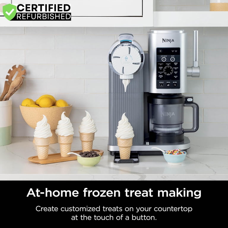 Ninja, Soft Serve Ice Cream Machine, NC701, 13-in-1 Swirl Bundle