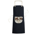 thumbnail image 1 of Dog Animal Room Husky Picture Apron Bib Sarong Cooking Baking Kitchen Pocket Pinafore, 1 of 3