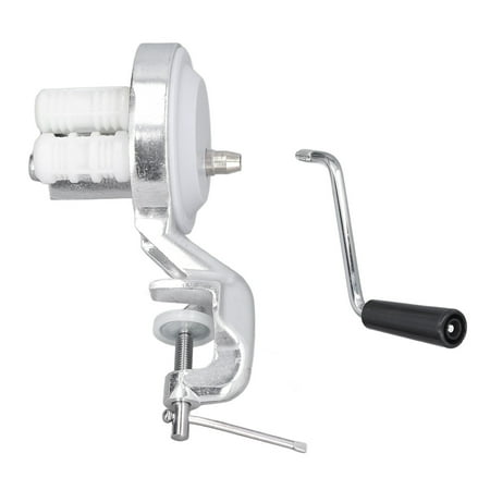 

Pasta Machine Manual Macaroni Maker Stainless Steel Silver Portable Hand Cranking Noodles Pressing Machine for Kitchen Restaurant for Pasta Spaghetti Fettuccini Lasagna