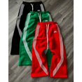 thumbnail image 4 of Pantalones de punto a rayas retro Harajuku para hombre Y2k, pantalones casuales de pierna ancha de nueva moda, pantalones de gran tamaño de moda hip-hop para mujer, 4 of 5