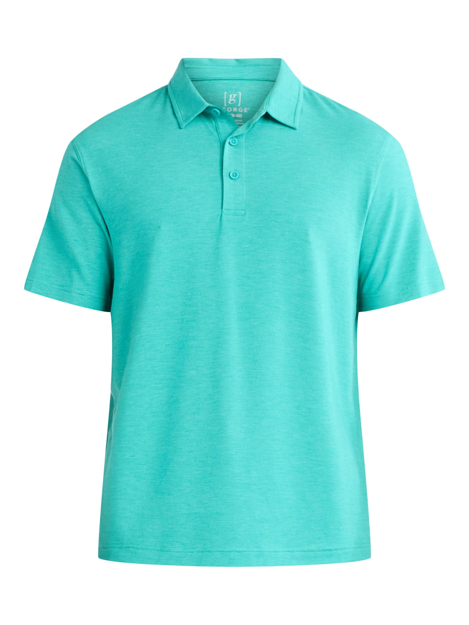 George Men's & Big Men's Poly Polo with Short Sleeves, Sizes S-3XL