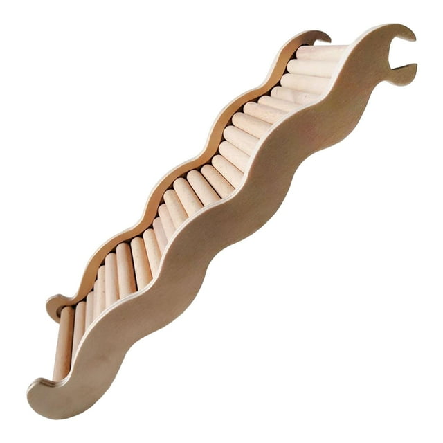 Escaleras de hámster, regalo Ejercicio Juguete Madera Jaula decorativa L Yuyangstore Escaleras de hámster