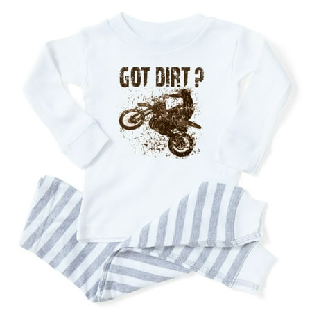 

CafePress - Motorcycle Dirt Bike. Got Dirt MX - Toddler Long Sleeve Pajama set