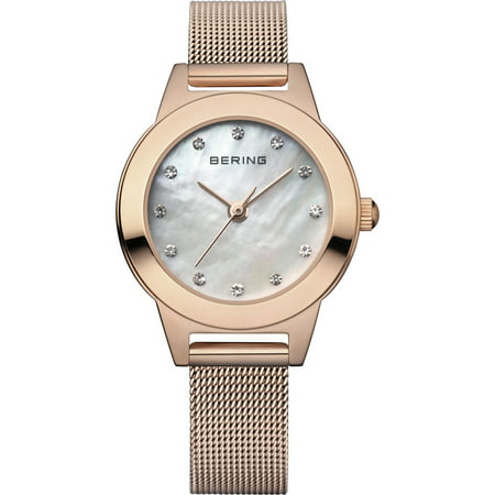 BERING Classic Slim Watch With Scratch Resistant Sapphire Crystal 11125-366. Designed In