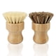 thumbnail image 1 of 2 cepillos de bambú para fregar platos, cepillo de limpieza natural Picowe, cepillo de verduras para platos, ollas de hierro fundido, sartenes, utilizado en baño, cocina, fregadero, limpieza del hogar, 1 of 1