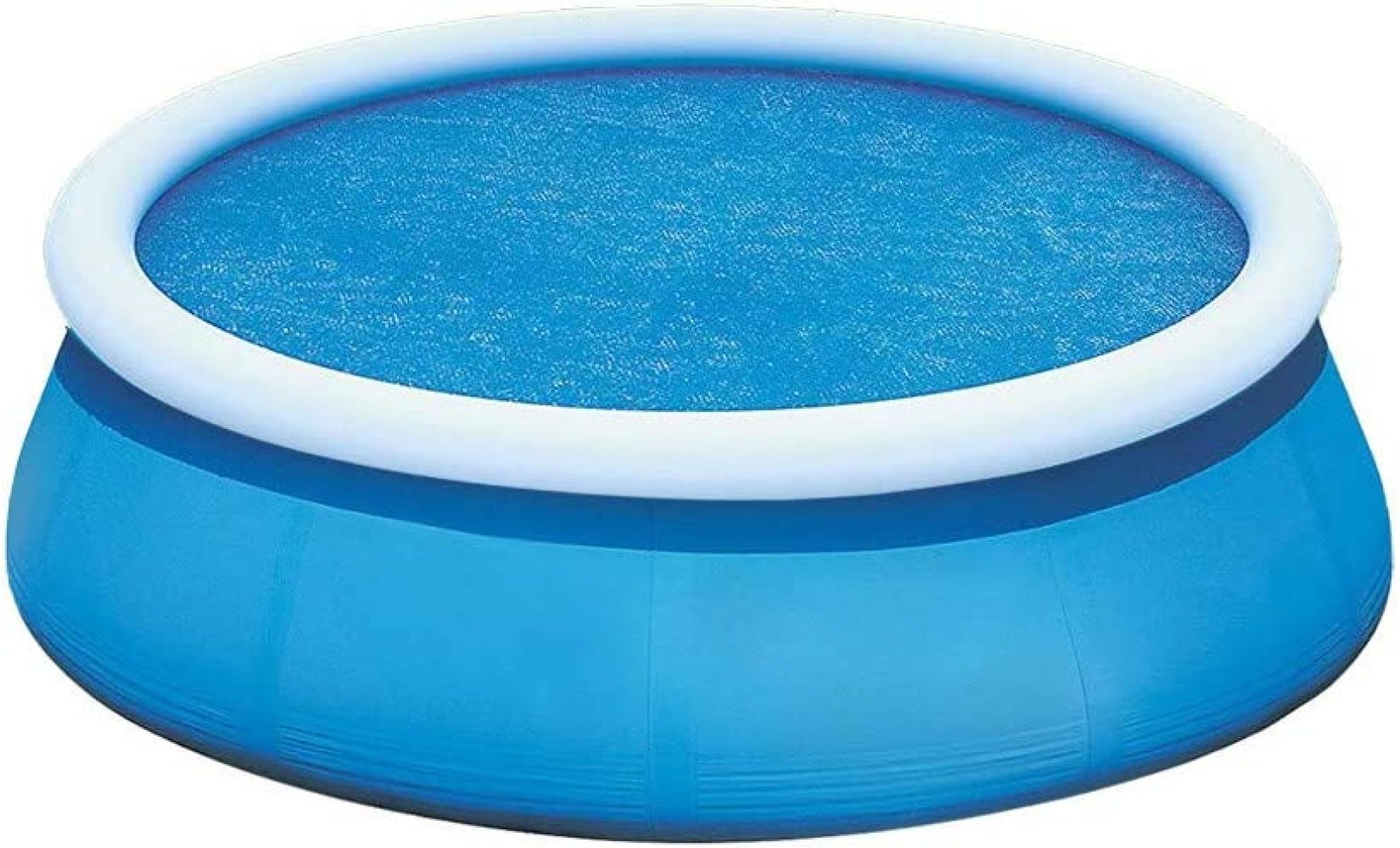 FULenQnu 8 ft Pool Cover for Diameter Round Easy Set and Frame Solar