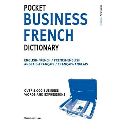 Pocket Business French Dictionary 3ed Walmart Com