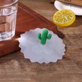 thumbnail image 6 of husxh Economic Silicone Cup Cover Reusable Heat Resistant Leakproof Cups Lid Sealed Cap for Home Accessories Parts Kits, 6 of 9