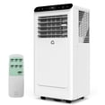 thumbnail image 2 of 10000 BTUs Portable Air Conditioner with Heat Mode, Cools Room up to 450sq.ft., 3-In-1 Portable AC Unit for Bedroom with Dehumidifier, Fan, Remote Control, Smart/Sleep Mode, 24H Timer, 2 of 8