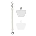 thumbnail image 2 of QUTETN Mobile Phone Lanyard Tether with 2 Patches Anti-lost Rope Lightweight PVC Spring Cord Anti-theft Phone Wrist Strap for Hiking Climbing, 2 of 8