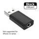 thumbnail image 3 of Adaptador de audio digital USB/Tipo C a 3,5 mm, tarjeta de sonido externa, convertidor de auriculares USB tipo C para iPhone 15, Samsung, Xiaomi y Huawei., 3 of 5