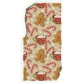 thumbnail image 3 of JOOCAR Christmas Kitchen Towels, Cute Christmas Gingerbread Man Candy Cane Christmas Towels, Suitable for Home Kitchen Holiday Decoration Housewarming Gift Towel Set of 2, 3 of 3
