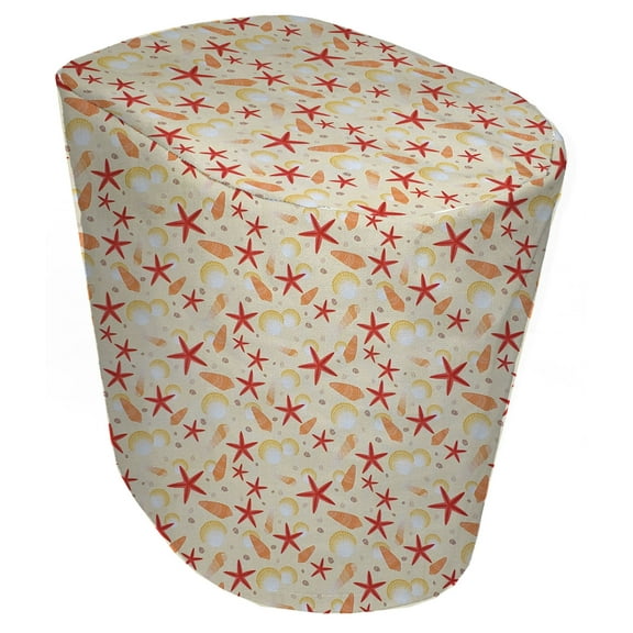 Beach Seaside Cover Compatible with Keurig Coffee Maker by Penny's Needful Things (Sandy Seashells) (K2.0 K200/K250, All K-Compact Models, All K-Latte Models (Brewer Only)