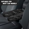 thumbnail image 3 of Yuyamidu Black Marble Print Car Seat Arm Rest Cover Accessories Anti-Scratch Car Seat Handle Cover for Auto SUV Truck One Pair Armrest Protector Covers Universal Fit, 3 of 7
