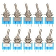 thumbnail image 1 of 10Pcs Mts-101 2 Broches Spst On-Off 2 Position 6A 250V Ac Mini Commutateurs, 1 of 9