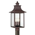 thumbnail image 2 of Quoizel Chancellor Large Post Lantern in Copper Bronze, 2 of 4
