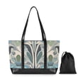 thumbnail image 7 of FORMRS Canvas Laptop Tote Bag for Women with 15.6" Computer Compartments Shoulder Handbag, Vibrant Abstract Design, 7 of 7