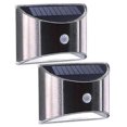 thumbnail image 1 of Led Solar Light Motion Sensor Waterproof Outdoor Wall Lights Stainless Steel Shell Lighting For Gar, 1 of 5