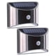 thumbnail image 1 of Led Solar Light Motion Sensor Waterproof Outdoor Wall Lights Stainless Steel Shell Lighting For Gar, 1 of 5