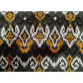 thumbnail image 4 of oneOone Cotton Poplin Fabric Diamond & Swirl Ikat Decor Fabric Printed BTY 56 Inch Wide, 4 of 4