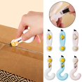 thumbnail image 4 of 2025 New Magnetic Box Cutter, Retractable Letter Opener Envelope Slitter Utility Knife, Mini Package Opener Envelope Mail Letter Box for Cardboard, Crafts & Daily Use, 4 of 8